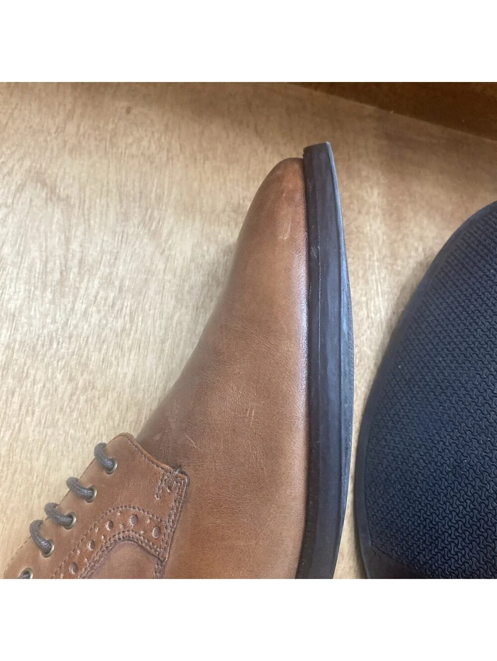 Cole Haan Grand 2.0 Shoes Mens Size 9.5 M Brown Leather C30626 Casual Preppy